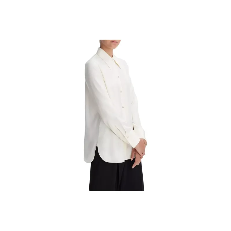 VINCE Pointed collar Long sleeve Shirt-2