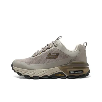 Skechers Max Protect Slip Resistant Low Top Outdoor Shoes Men's Gray