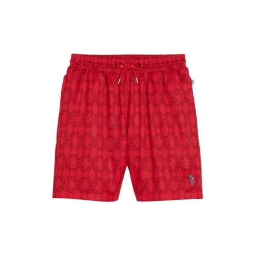 PUMA X DAPPER DAN Co-branded Series Casual Shorts Men Red