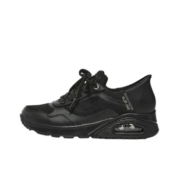 Skechers Uno Slip In Air 'Pure Black' Women's