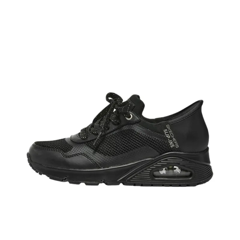 Skechers Uno Slip In Air 'Pure Black' Women's-0