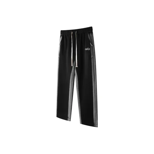 SWAMP AREA Casual Pants Unisex Black