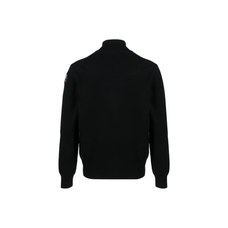 PARAJUMPERS Jorden Logo-patch Cardigan-1