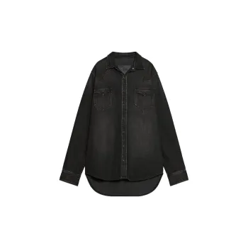 Zara Man Denim Hooded Black - Cheap Mcngis Jordan Outlet