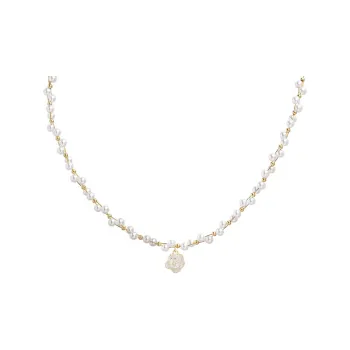 IOTS Gold Plated Necklaces Women's Gift, Item For Women's, Friend Bestie