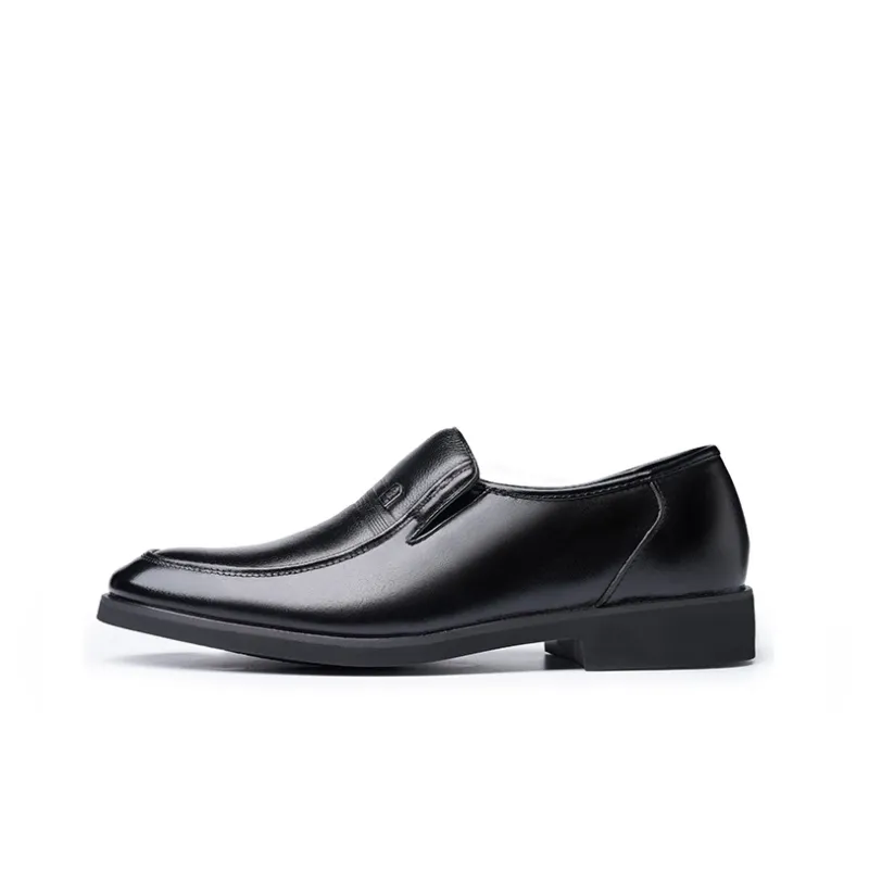 LAORENTOU Dress Shoes Men Low Top Black-0