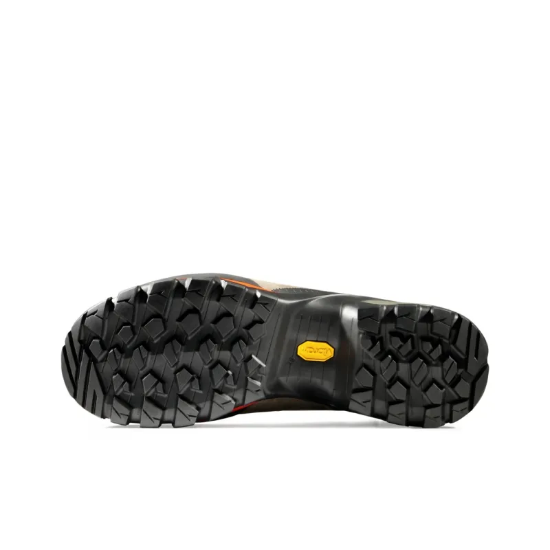 MAMMUT Water-Resistant Wear-Resistant Cushioning Short Hiking Boots Men's Black/Grey/Orange Multicolor-5