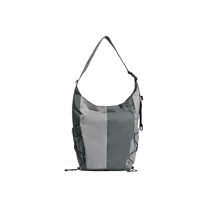 MYEDITION Laptop Bag, Bucket Bag, Shoulder Bag, Crossbody Bag Polyester Black/Gray Unisex-15