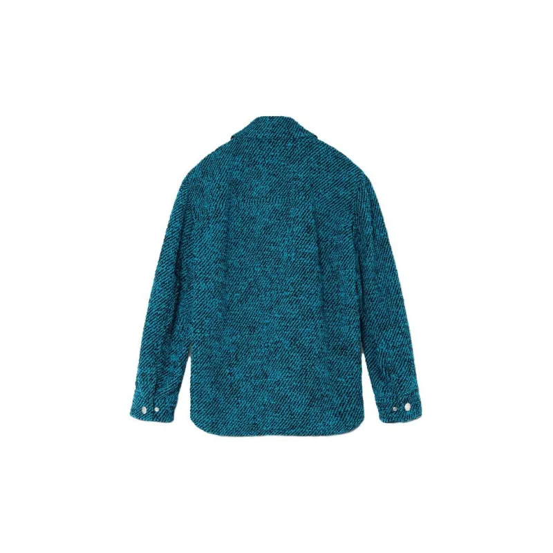 VERSACE Jackets Men Turquoise-1