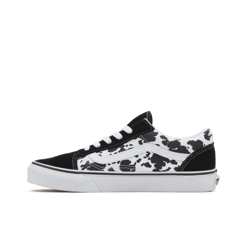 Vans Old Skool Collection Waterproof Low Top Skateboard Shoes Women's Black-0