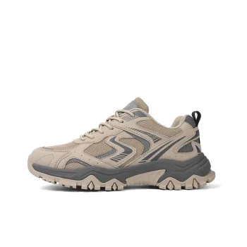 JEEP SPIRIT Anti Slip And Wear Resistant Breathable Low Top Outdoor Shoes Men's Time Gray