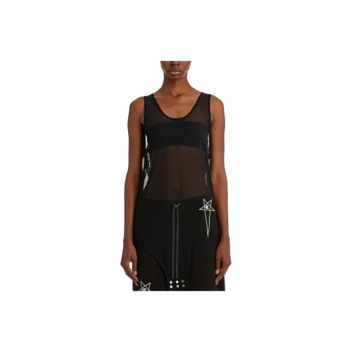 RICK OWENS Tank Tops Women's Black