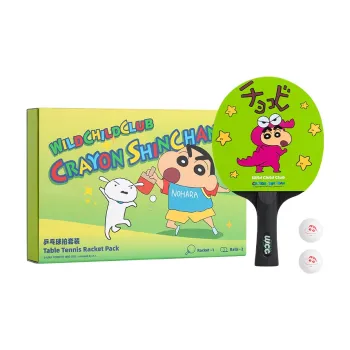 Wild Child Club x Crayon Shinchan Ping Pong Paddles Unisex Wooden