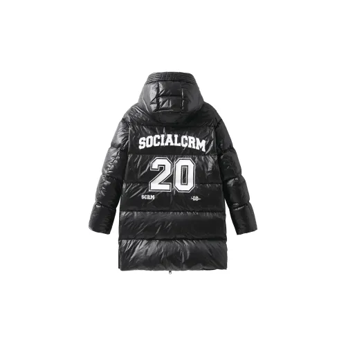 SCRM Down Jackets Unisex Black