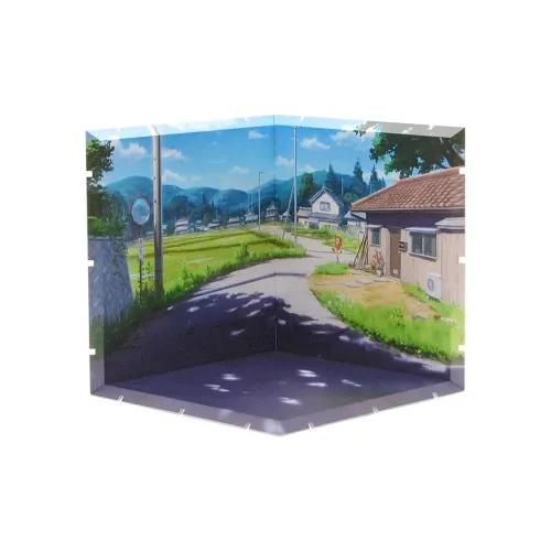 GSC PLM Dioramansion 150 School Road/Chuo Street Modular Background Board Model Accessories 15cm