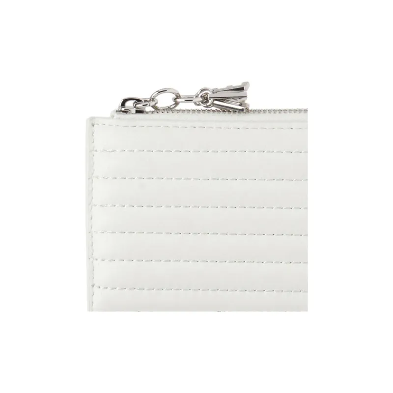 DIESEL Sheepskin Wallets Card Holders Extra Small Women's White-3