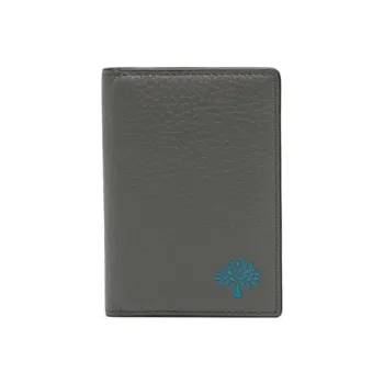 Mulberry Calfskin Card Holder Card Holder Men's Gray