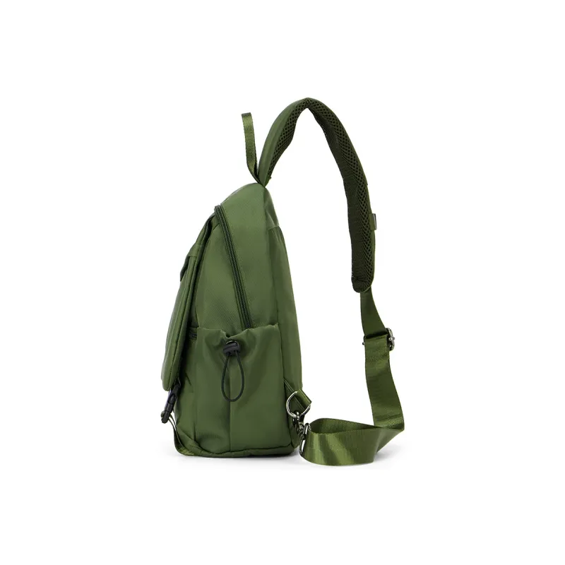 LANDCASE Fabric Messenger Bag Sling Bag Regular Unisex Multicolor-8