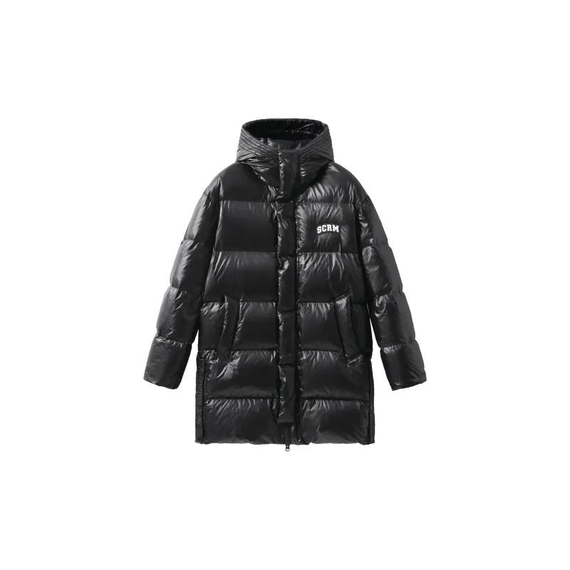 SCRM Down Jackets Unisex Black-1