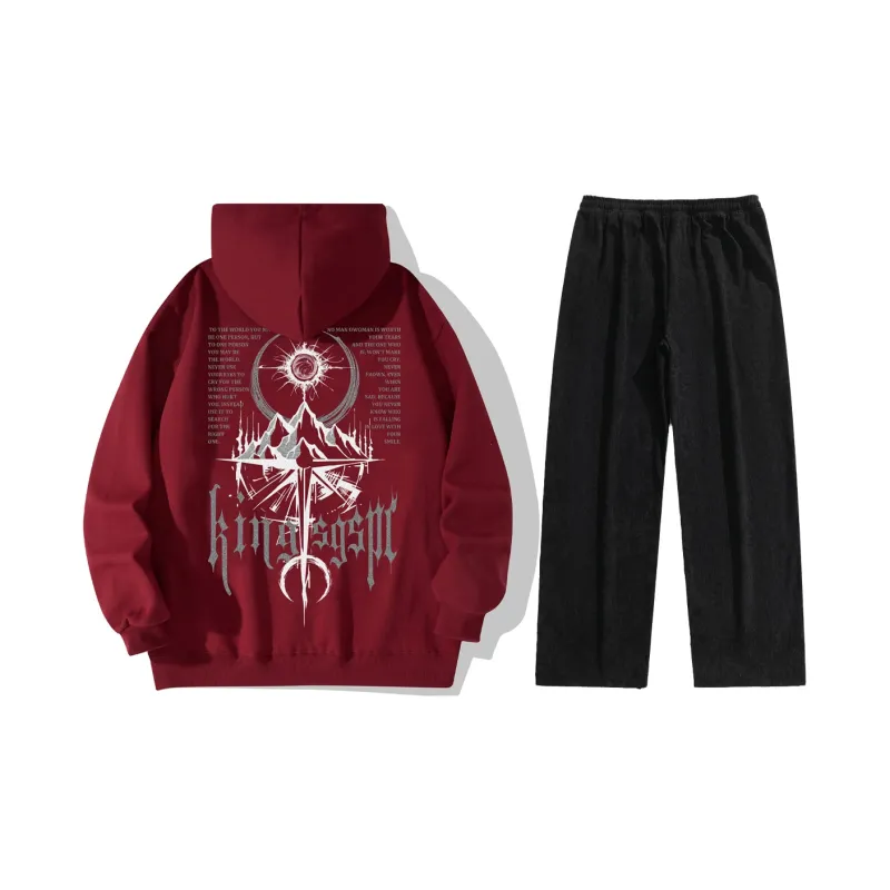 Kingsgspc Sweatshirt Set Unisex-17