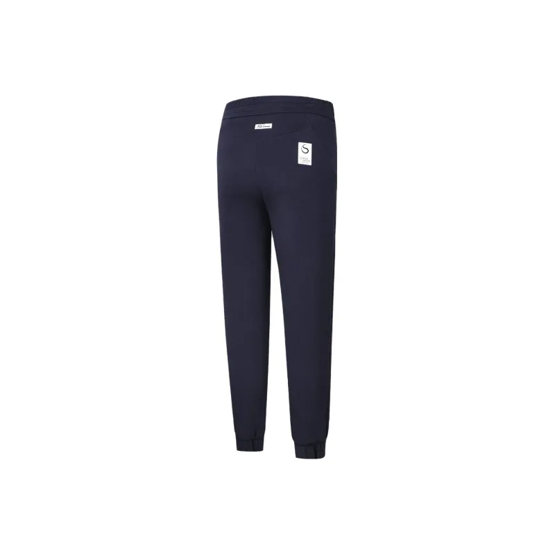 FILA Knitted Sweatpants Women's Royal Blue-1