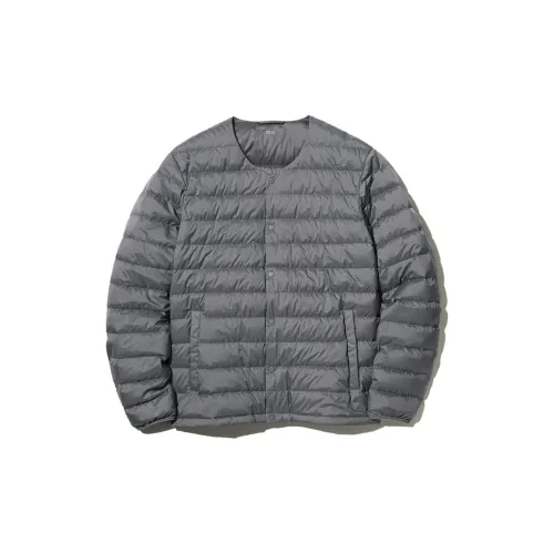 UNIQLO Jackets Men Mist Gray