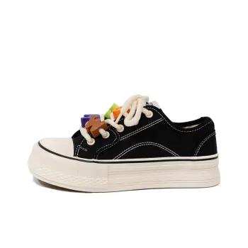 Feiyue Low Top Canvas Shoes Women's Black