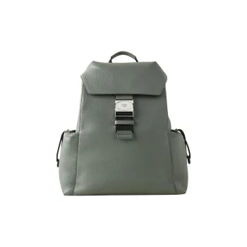 Mulberry Grained Leather Backpack Men's Green