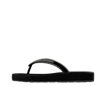 DIOR Diorsea Antibacterial Flip Flops Women's Black