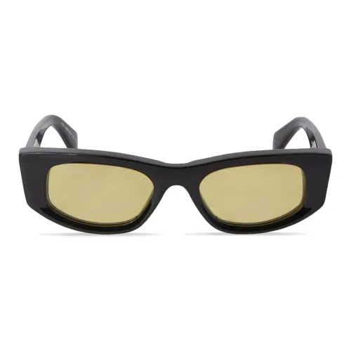 OFF-WHITE Matera Sunglasses Black/Yellow OERI090F23PLA0011018