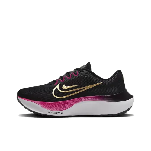 Nike Women's Zoom Fly 5 'Black Gold Fireberry'