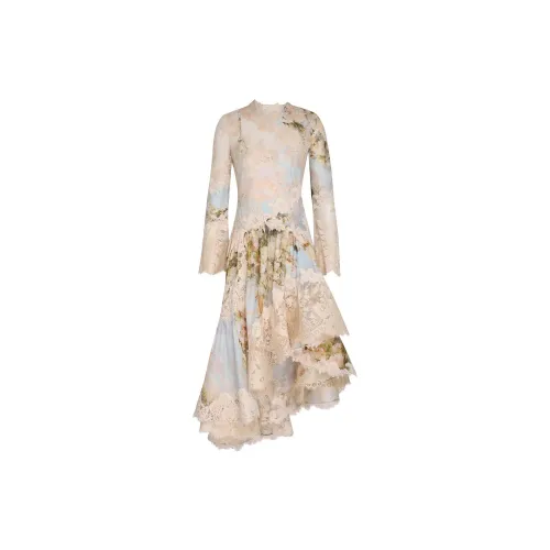 Zimmermann Luminosity Floral-print Silk Dress