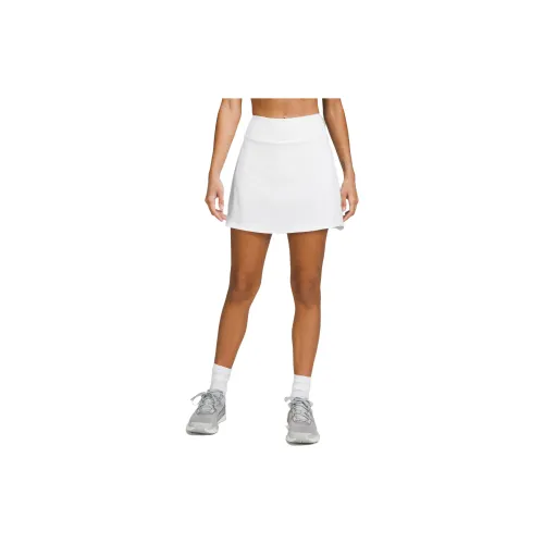 Lululemon Pace Rival Casual Short Skirts Women's White