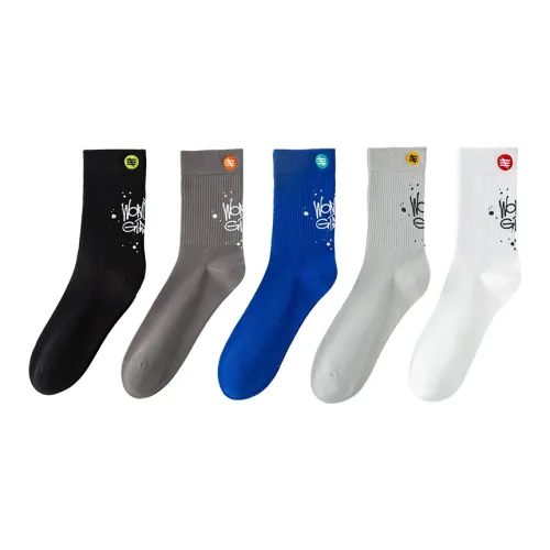 HANADASOX Unisex Mid-Calf Socks