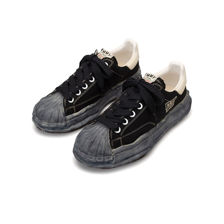 MIHARA YASUHIRO Blakey OG Sole Low Black White US M 7.5 - POIZON