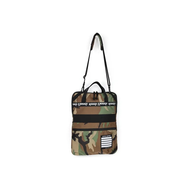 Rough Enough Canvas Canvas Bag Laptop Bag Document Bag Handbag Crossbody Bag Medium Size Unisex Camouflage-3