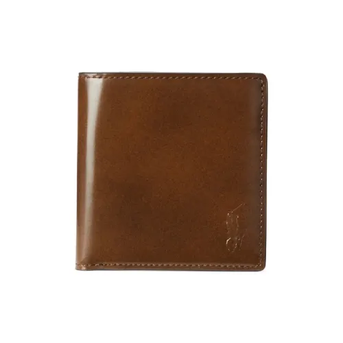 Polo Ralph Lauren Calfskin Wallet Men's Brown