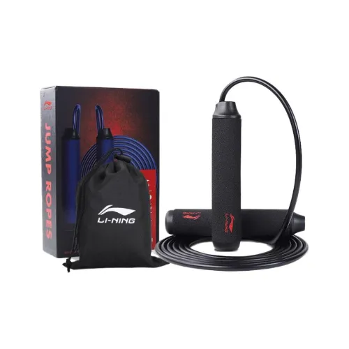 LiNing Aerobic Fat Reduction Non Countable Jump Ropes Fitness Crowd PVC Rope, Foam+PP Controller Cord Length 2.8m