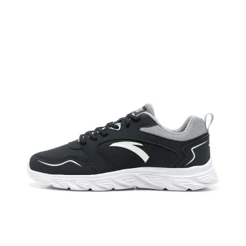 Anta Running Collection Wear resistant And Waterproof Low Top Running Shoes Men's Black