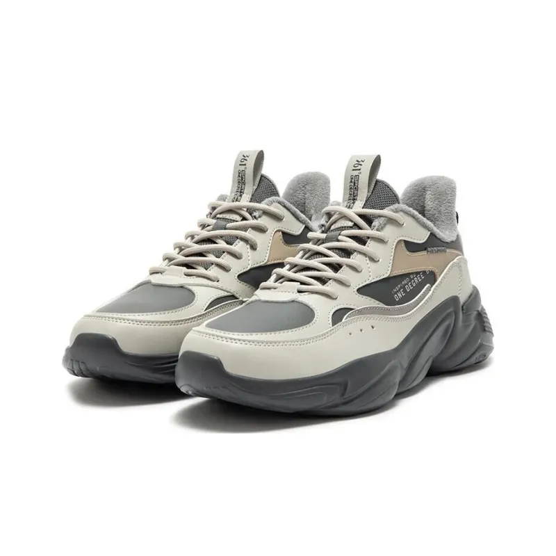 361° Dragon Se Cushioning And Breathable Low Top Running Shoes Men's Pumice Smoke Gray-2
