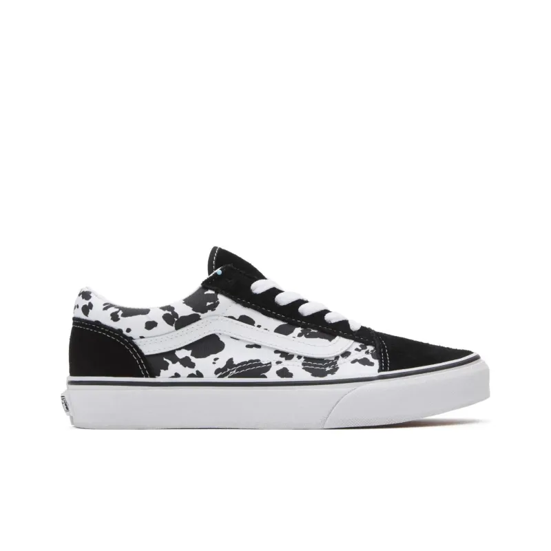 Vans Old Skool Collection Waterproof Low Top Skateboard Shoes Women's Black-1