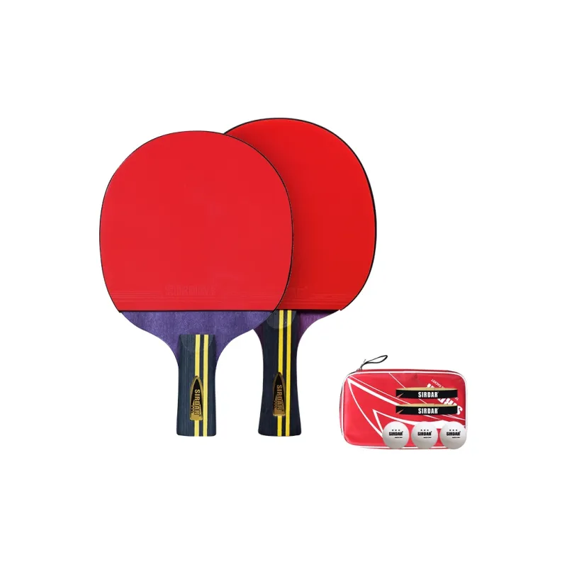 SIRDAR Ping Pong Paddles Unisex All Wood-0