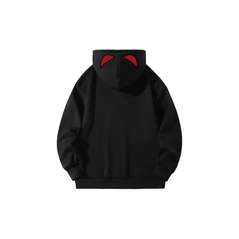 COMOWA Hand Drawn Bats And Gothic Letters Unisex Sweatshirt-26