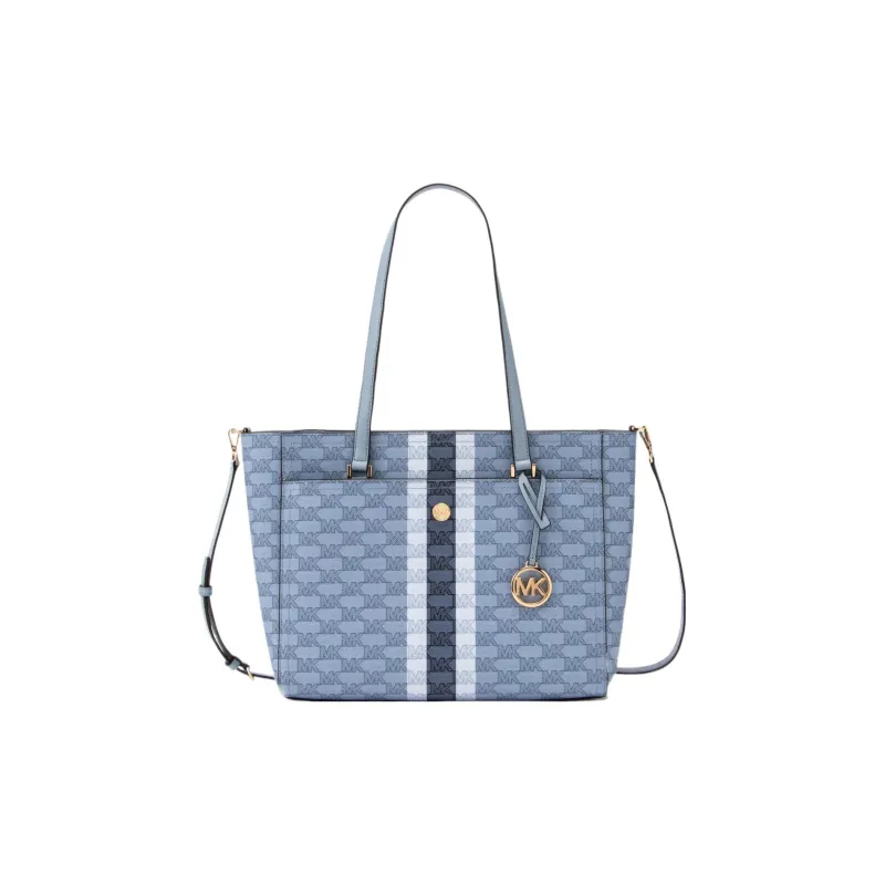 MICHAEL KORS Maisie Artificial Leather Tote Bag, Shopping Bag, Handbag Tubas Women's Light Blue-0