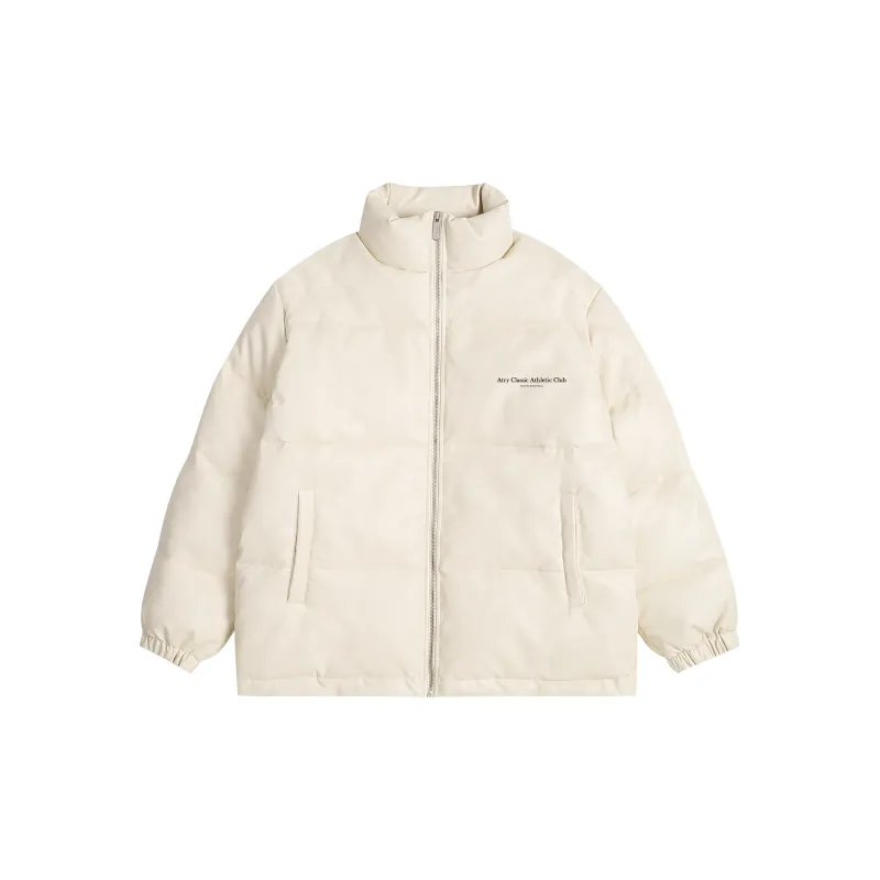 Atry Alphabet Slogan Series Puffer Jacket Unisex-1