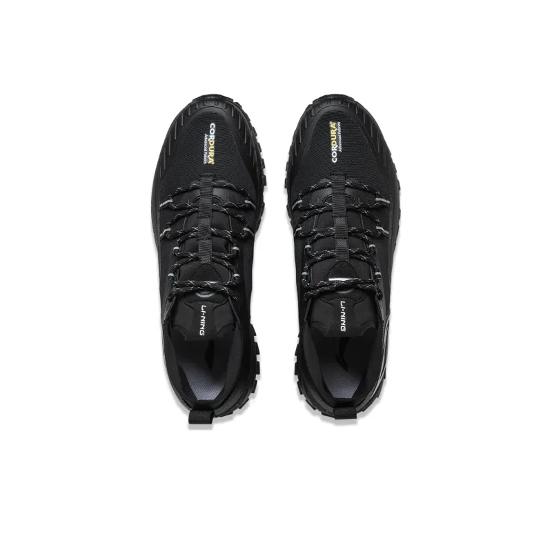 LiNing Ride The Wild Anti Slip Wear Resistant Low Top Running Shoes Men's Black-3