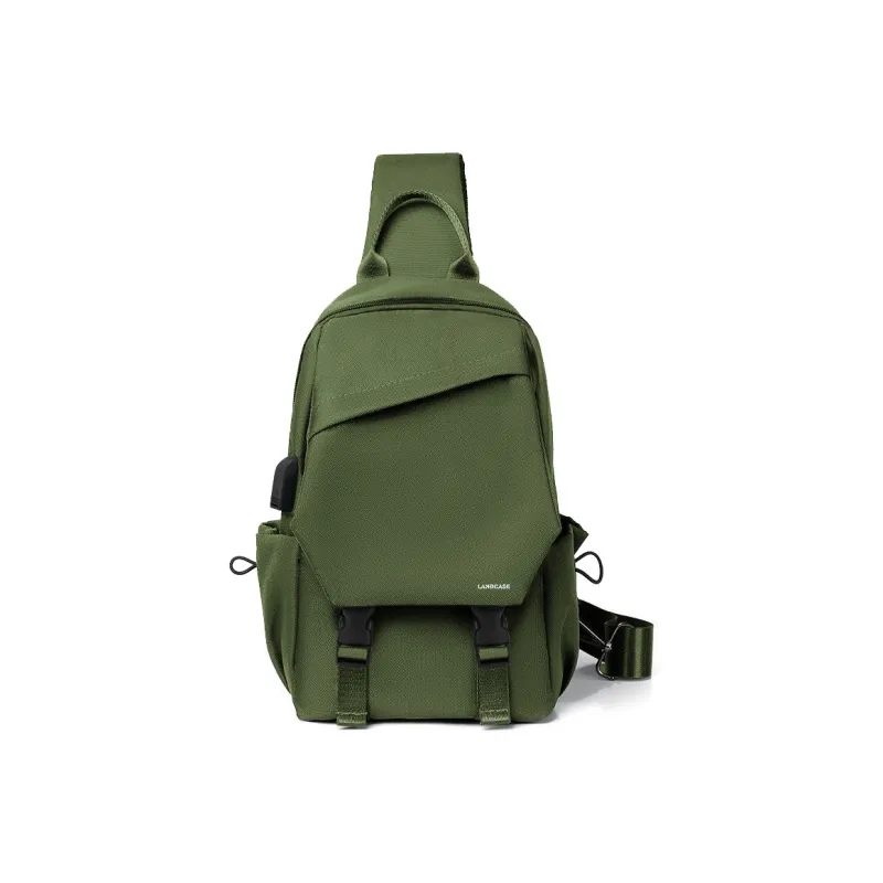 LANDCASE Fabric Messenger Bag Sling Bag Regular Unisex Multicolor-6