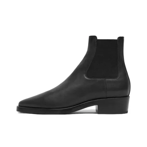 Fear of God Pointed-toe Leather Ankle Boots