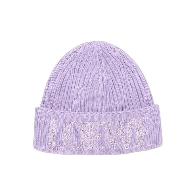 LOEWE Logo embroidered Beanie-1
