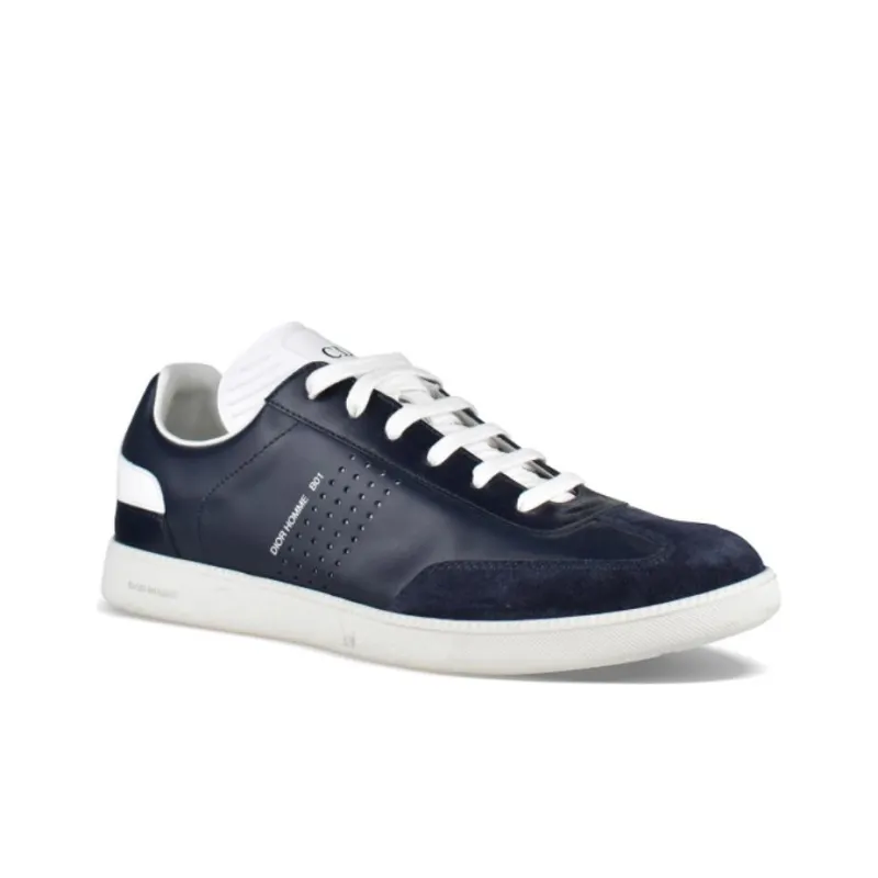 DIOR B01 German Army Trainers Low-Top Skateboard Shoes Women's Black-2